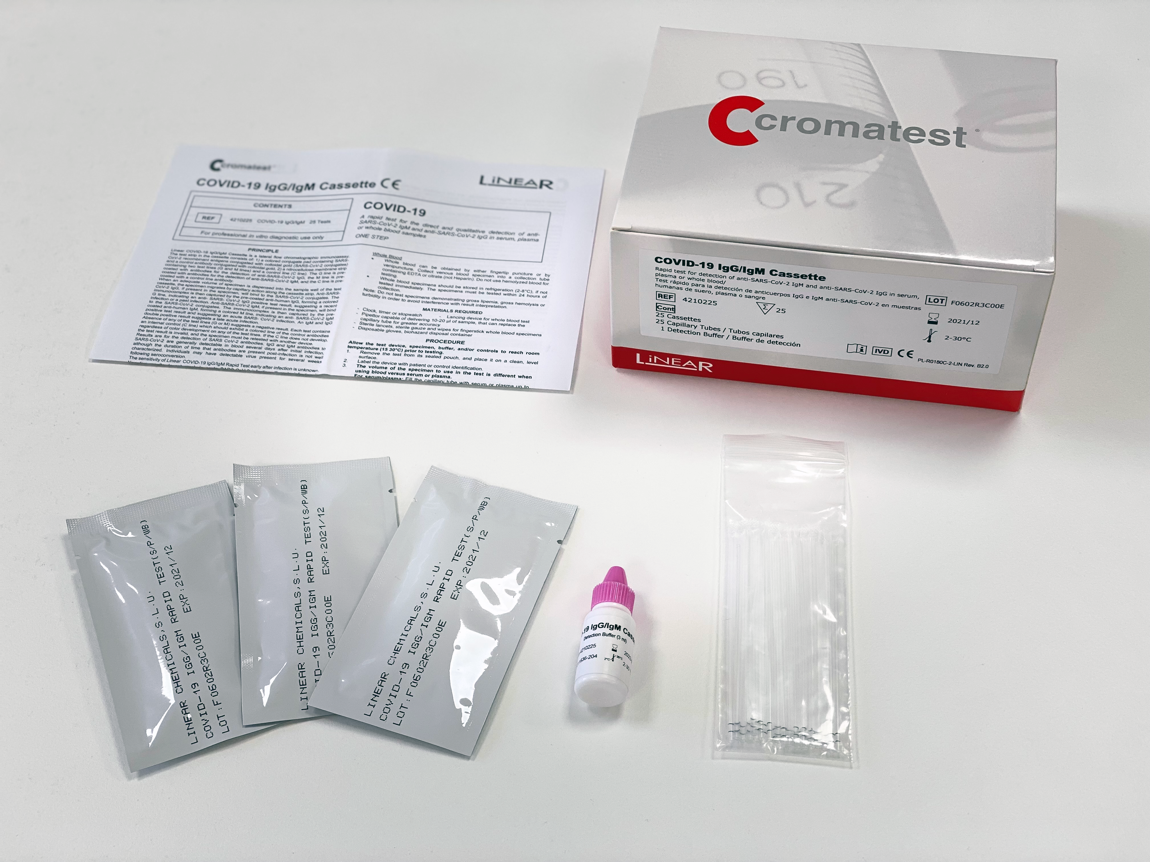 Casete b-hCG 40 Tests